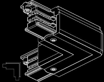 nr. XTS-35-3 (HVIT) Global Trac Pro T-Feed (O/R) - Outside/Right Art. nr. XTS-36-2 (SORT) Art.