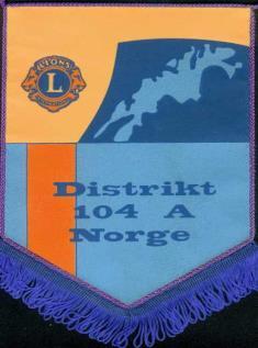 The International Association of Lions Clubs District 104 A1, Norway Distriktssekretær Torgeir Pettersen Tlf.