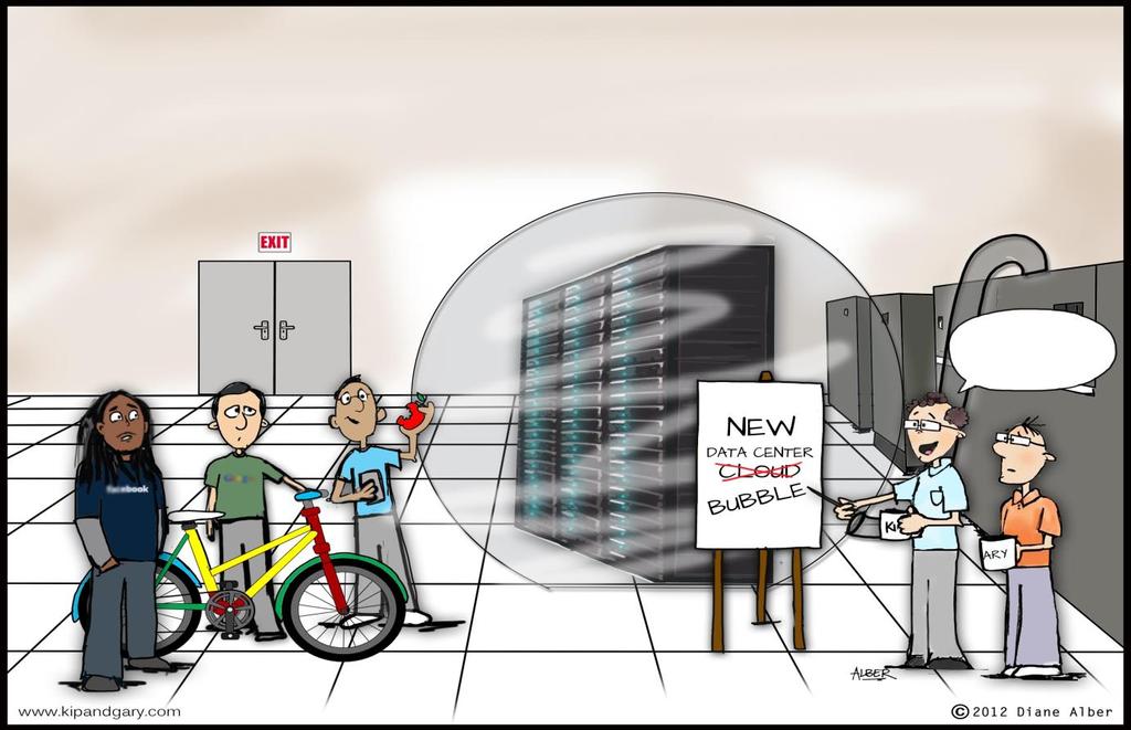 Cloud Computing? New Data Center Cloud! You got Cloud!