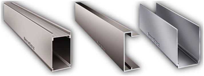 1 NOK 82,11 Aluminium fascia profil HKP 50 x 104 x 4000mm (W x H x L) Stk. 1 NOK 4 39,04 *inkl.