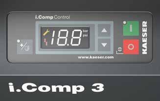 Serien i.comp 3 Den «allsidige» håndverkskompressoren i.comp Control i.comp Control ble utviklet spesielt for denne spesielle håndverkskompressoren.