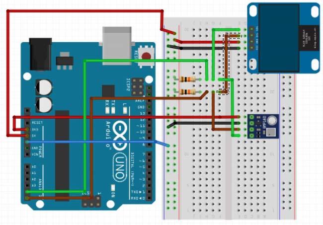 1 Innledning I denne oppgaven skal dere bruke Arduino UNO til å lage et instrument som måler lufttrykket.