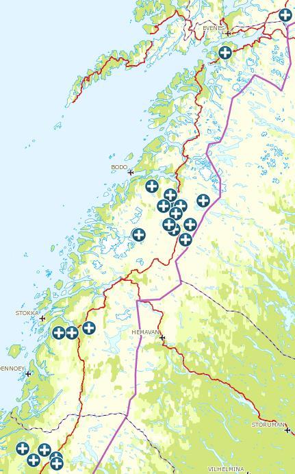 Antall identifiserte individer kan sees på som et minimumsestimat for bestandsstørrelse, eller snarere et uttrykk for hvor mange jerver som har vært påvist innom de respektive land, regioner eller