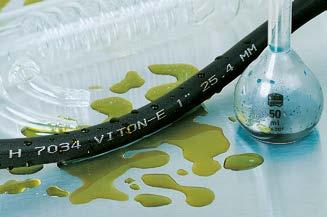 2:1 - Fluoroelstomer Viton -E Viton -E er en pålitelig eskyttelse mot ggressive kjemiklier i områder med høye temperturer som motorrom og turiner.