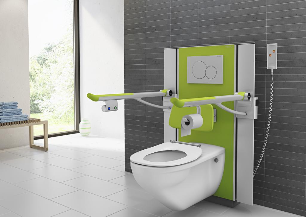 Toalettheis med elektrisk eller manuell betjening Det handler om daglig bruk. Om å gjøre det så enkelt som mulig å gå på toalettet.