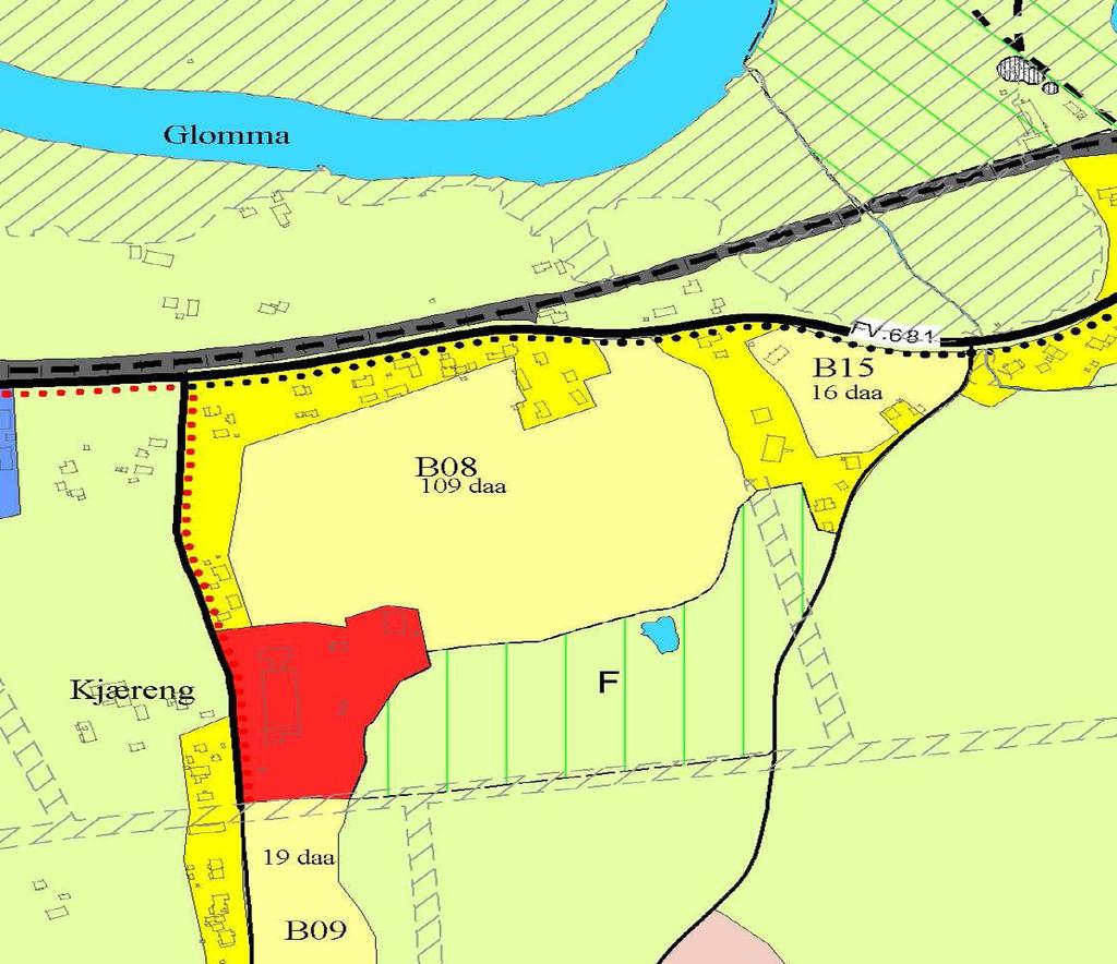Sak 13/09 SAKSVURDERING Planen er i hovedsak i tråd med arealdisponeringer i kommunedelplan for Tynset tettsted.