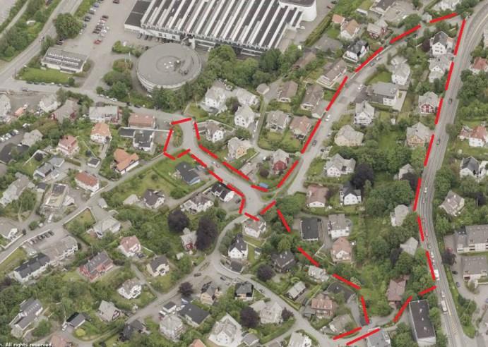 , NYHAUGVEIEN AREALPLAN-ID 65230000 FORSLAG TIL DETALJREGULERING, OFFENTLIG ETTERSYN Kort om planforslaget Arkitektgruppen Cubus AS fremmer på vegne av Wergeland Boligutvikling AS planforslag for et