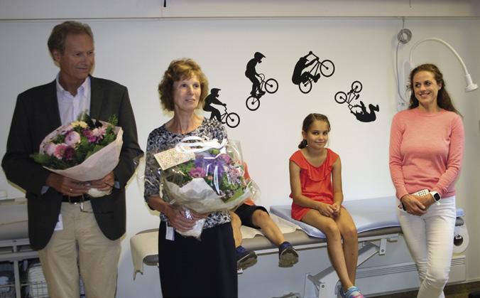 Ny poliklinikk for barn og unge Åpningen av det nye polikliniske tilbudet ved Bærum sykehus ble markert.