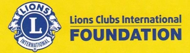Rapport fra LCIF-koordinator (lionsklubbenes felles hjelpefond) Roar Eng Side 1 av 1 Lions Clubs International Foundation som er all verdens lionsklubbers hjelpefond har satt seg det ambiøse målet å