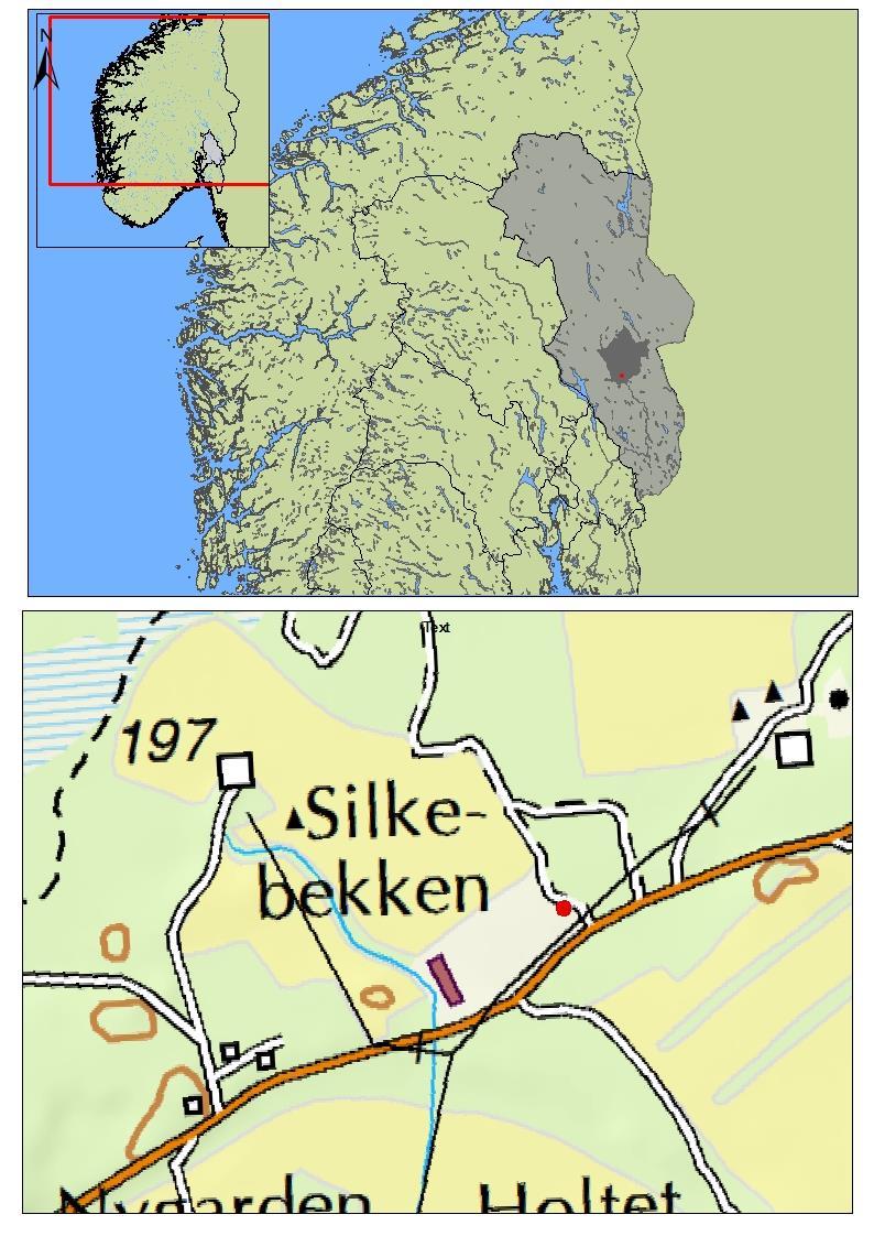 RAPPORT FRA ARKEOLOGISK UTGRAVNING SILKEBEKKEN, 64/1, ELVERUM KOMMUNE, HEDMARK 1 BAKGRUNN Undersøkelsen har sin bakgrunn i nydyrking av et 69 dekar stort område på gården Silkebekken i Heradsbygd.