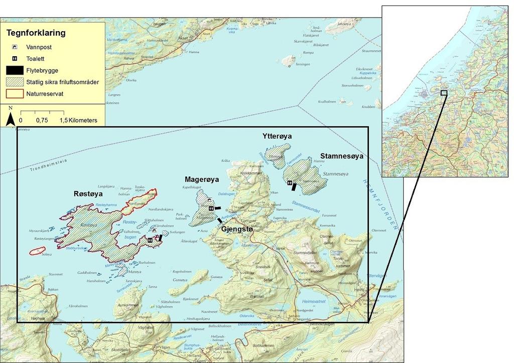 DEL 1: Forvaltningsplan for statlig sikra friluftslivsområder Hemne for 2013