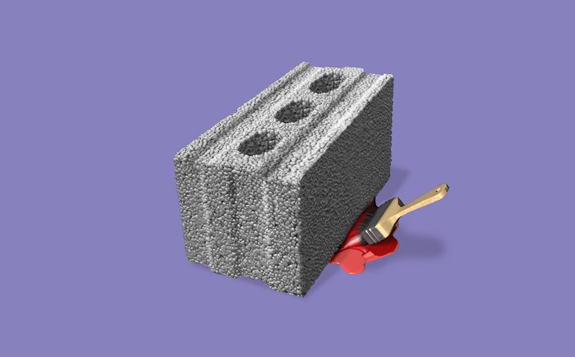 Idiotsikker Det har alltid vært enkelt å bygge med Leca. De nye blokkene med Leca Lock gjør at byggingen går enda enklere. Alle kan bygge med Leca.