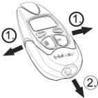 12.1 Inn- og utkobling med tast ü Driften kupévarmeren eller kupéviften vises i tasten.