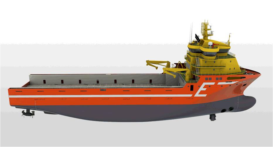 Utøvd opsjon på inngåelse av kontrakt med Kleven Maritime AS om bygging av nok et stort gassdrevet