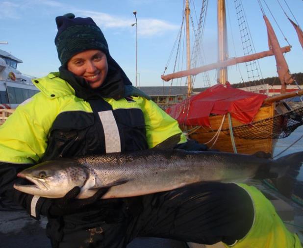 kroppsvekt blir de på elva Repeterte gytere viktig