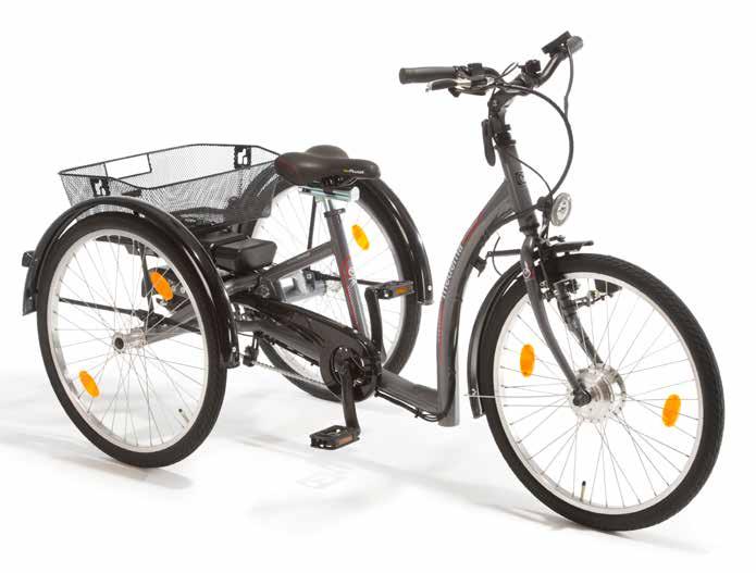Velger du 3-18 sykkelen med Ansmann hjelpemotor får du et gjennomtenkt produkt for den litt mer aktive bruker.