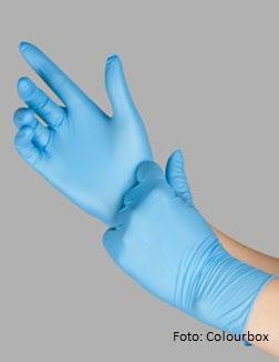 Hvilke hansker bør brukes? Lateks eller nitrilhansker anbefales Vinylhansker anbefales ikke til bruk i tannhelsetjenesten.
