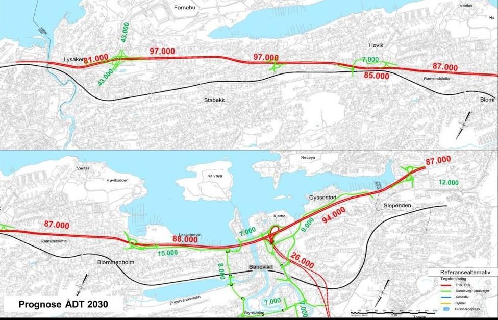 26 Trafikkberegninger (ÅDT) for