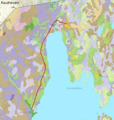 Naturmangfoldlovens 12: Miljøforsvarlige teknikker og driftsmetoder Ved gjennomføring av tiltak vil det være særlig viktig at dette gjøres skånsomt, og at behov for grøft langs oversiden av stien