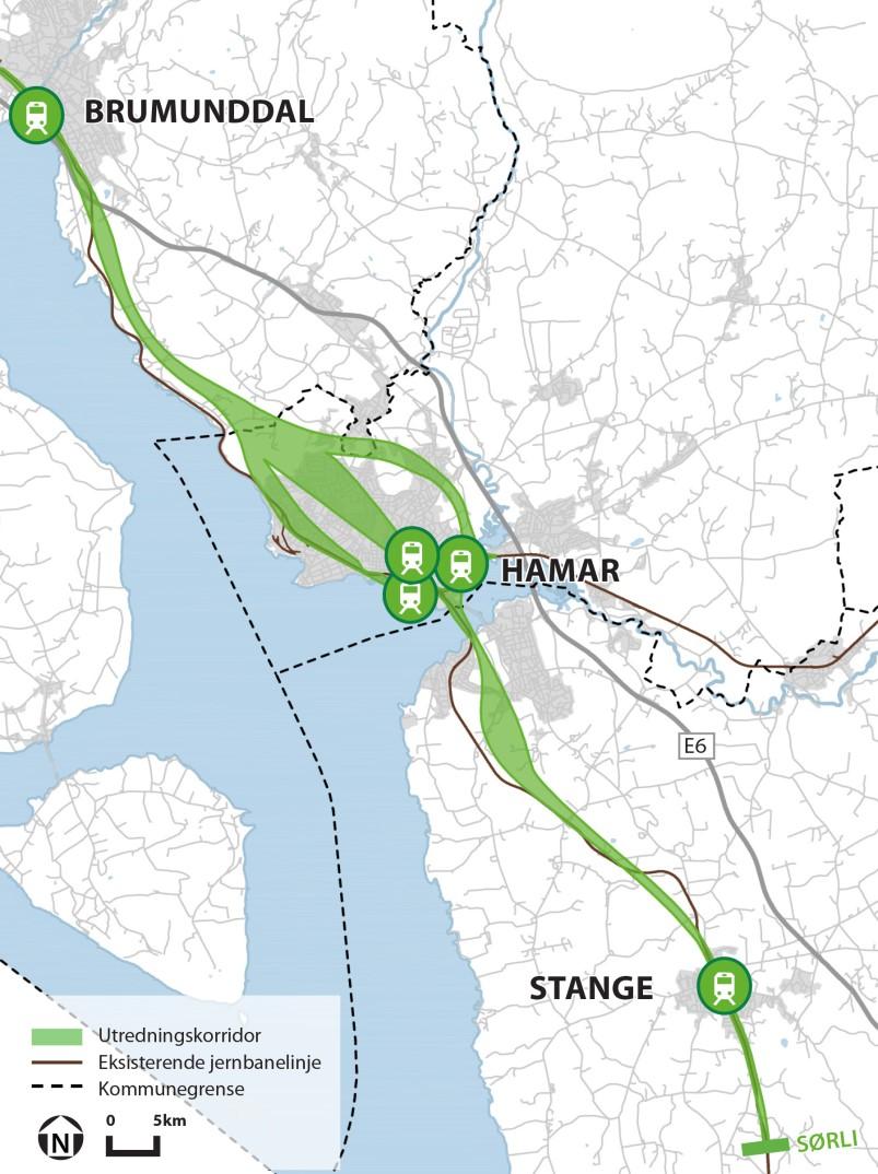 Kommunedelplan dobbeltspor strekning Sørli-