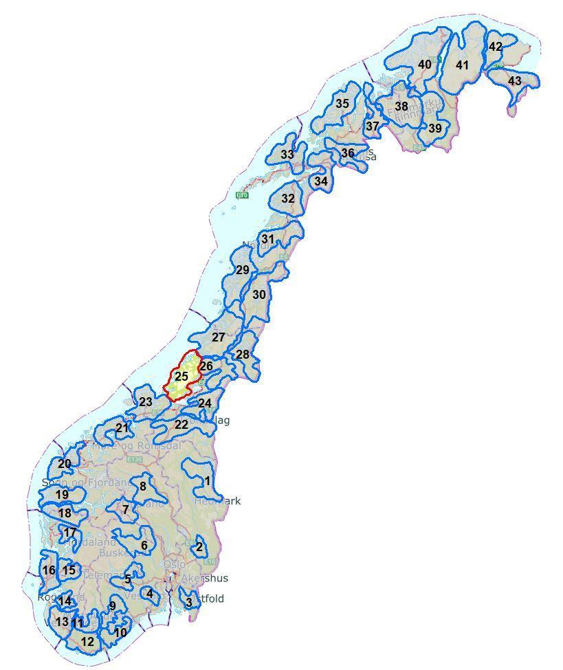 nasjonal ramme for landbasert vindkraft i Norge. Det framgår av skjemaet hvem som har utført de ulike analysene.