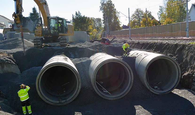 De fleste fordrøyningmasgasin er bygd opp av standard BASAL komponenter, kombinert med spesialkonstruksjoner. Tradisjonell oppbygning Økt urbanisering og mer nedbør fører til flere og større flommer.