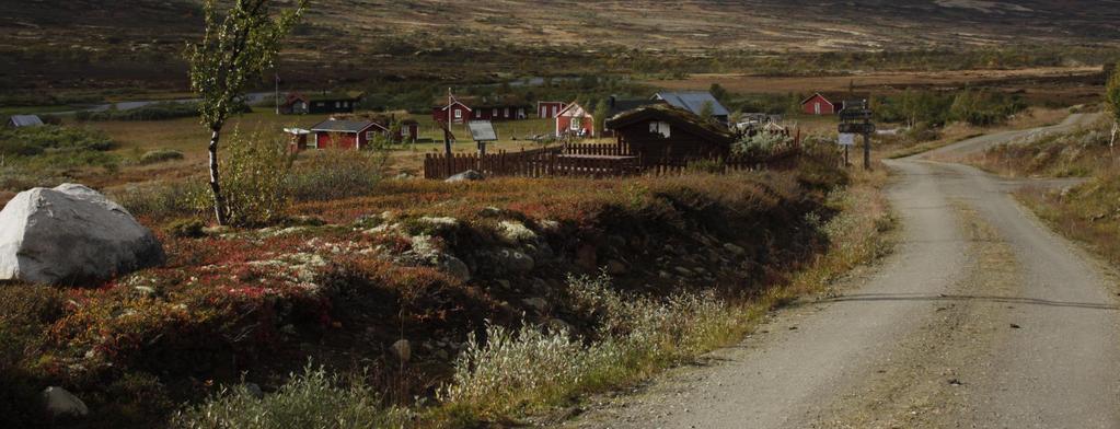 Bygninger i landskapet Det er ikke åpenbare forskjeller mellom landskapsvernområdene når det gjelder hvordan bygningene er