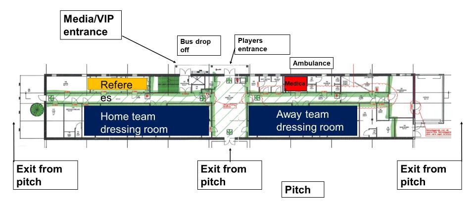 2 STADION Her skal det legges inn kart over stadion og dens nærområde.