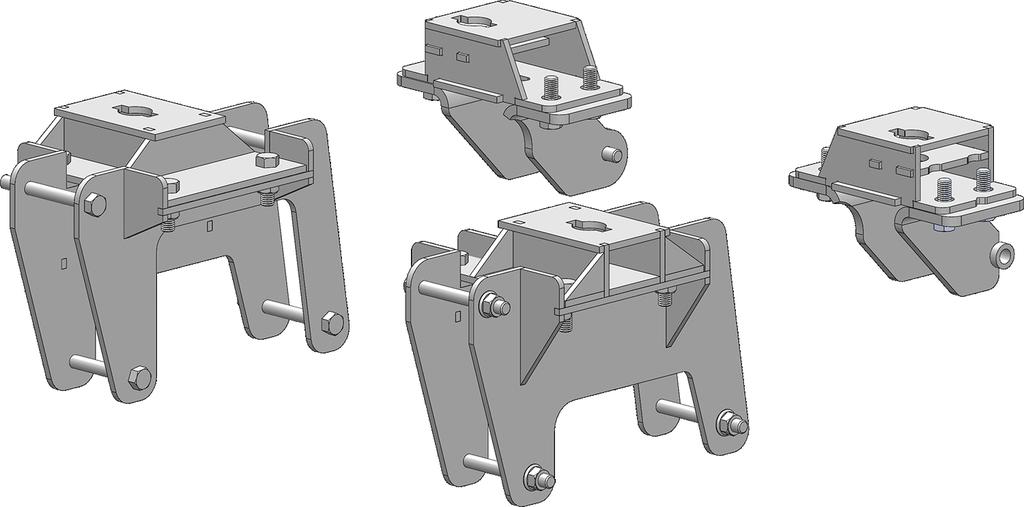 DODGE 24K Custom SuperRail Mounting Kit #3522 Gross Trailer Weight (Maximum)...24,000 lbs.