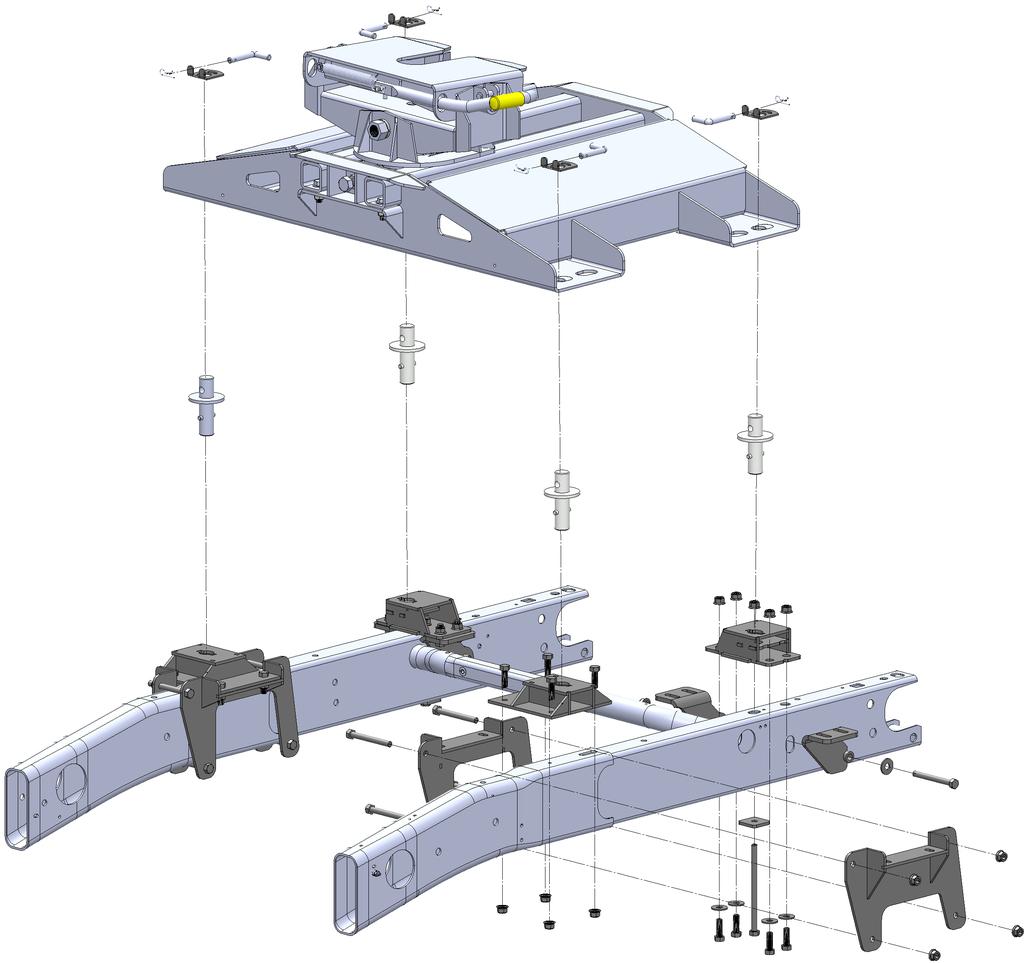 MOUNTING HARDWARE PARTS IDENTIFICATION H I G F E1 E E2 D C J A1 K A A2