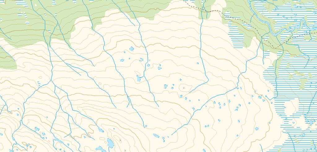 Andra (Snåsa, Nord-Trøndelag). fjellet aerie 765 754 Areal 4.