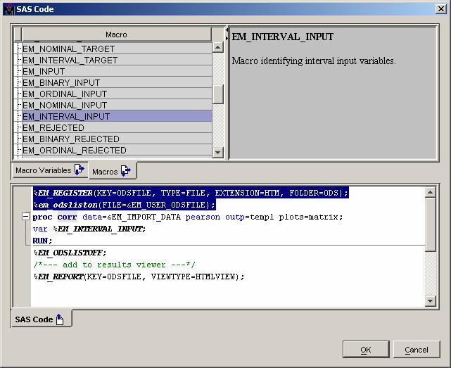 SAS Code Node for SAS