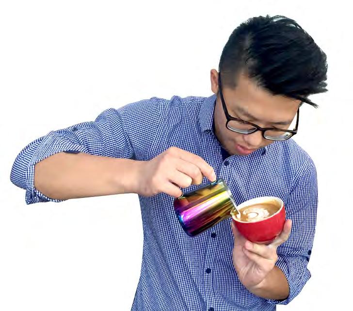 This skilled barista joined Public, Swire Restaurants café and restaurant, in 2014 after a stint at another café, where he learned the tricks of the trade.