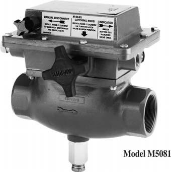 - 279-94134 Revised 07-99 Section 55 Electromechanical Fuel Shutoff Valves M25 and M50 Series Features gneto, CD Ignition or 12/24 VDC These fuel shutoff valves are semi-automatic devices for