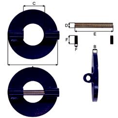 7507R21D ROCKHOPPER DISK DOBBLE ROCKHOPPER DISCS DOBBEL 21 90 40-45 7507R24 ROCKHOPPER DISK ROCKHOPPER DISCS 24