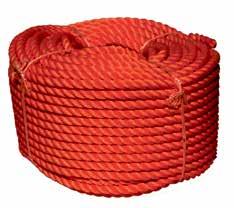 Tau / Rope Tau / Rope PE - COURLENETAU 3-SLÅTT NYLONTAU 3-SLÅTT HVIT PE - Courlene rope 3-strand Nylon rope 3-strand, White Fordeler / Benefits Bedre slitestyrke Utmerket form og opprinnelige vekt