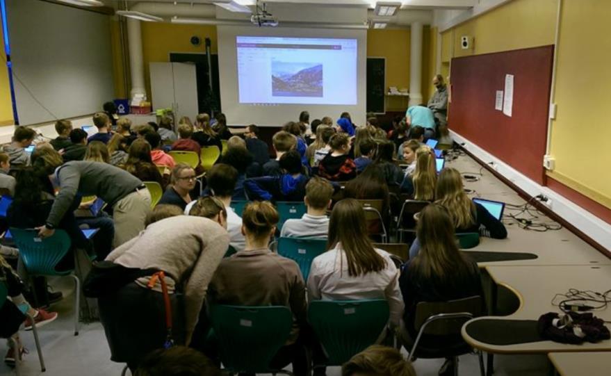 Teknologitette klasserom Alle på nett