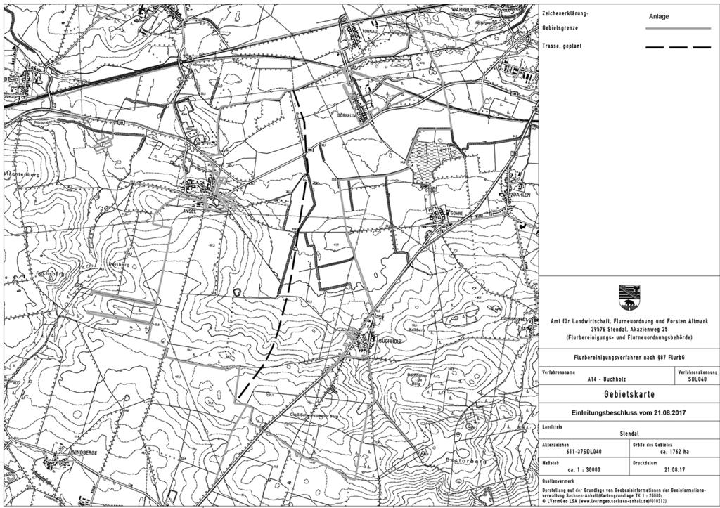 f) Eigentümer von nicht zum Flurbereinigungsgebiet gehörenden Grundstücken, denen ein Beitrag zu den Unterhaltungs- oder Ausführungskosten auferlegt wird ( 42 Abs.