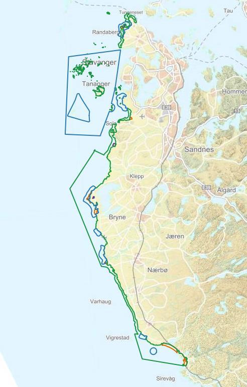 Statlige planretningslinjer - Kommunens oppgaver kartlegge økosystemer og arealbruk med betydning for klimatilpasning.