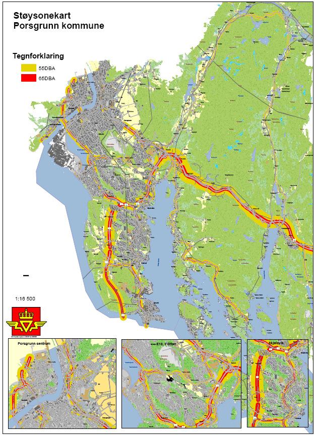 Eksempler på data fra NVDB: