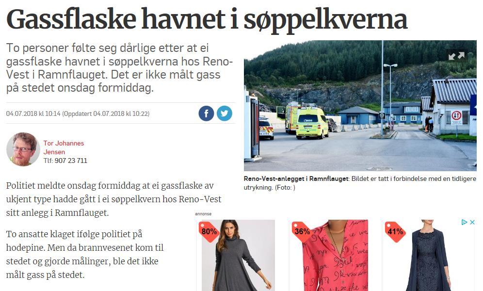 Viktig om spesialavfall Noen ganger finner man miljøfarlig avfall