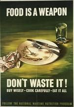 //]]]]> ]]> Under 2. verdenskrig ble amerikanere bedt om å slikke tallerkenen ren. (Kilde: Wikimedia commons.) Før jeg begir meg ut i lesningen av Waste.