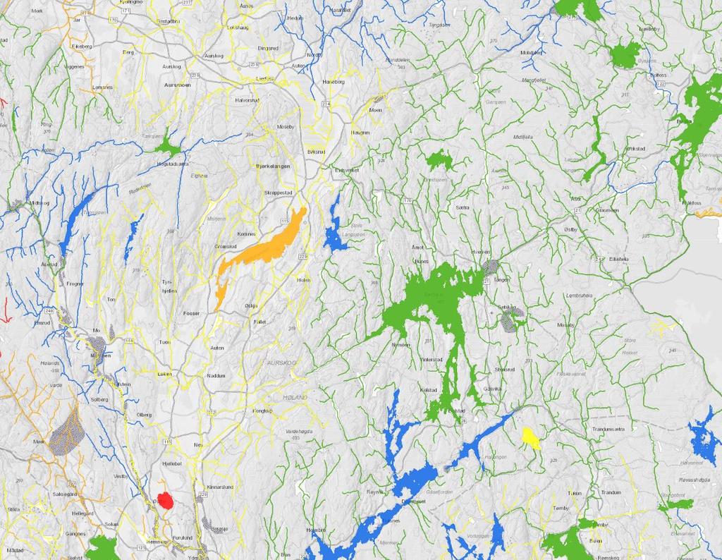 Haldenvassdraget Aurskog-Høland, Marker, Aremark og Halden 149 km i