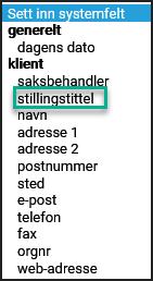 Denne er tilgjengelig fra festekortet, og vil sette dagens dato som slettedato på festeavtaler uten tilknyttede graver der slettedato ikke allerede er satt.