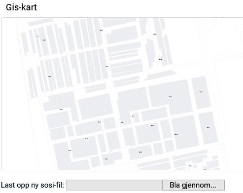 GIS kartløsninger (digitale kart) I Ecclesia.tab for web finnes 2 kartløsninger: 1. Det logiske kartet som bygges opp automatisk på bakgrunn av registrert felt og rader/graver 2.