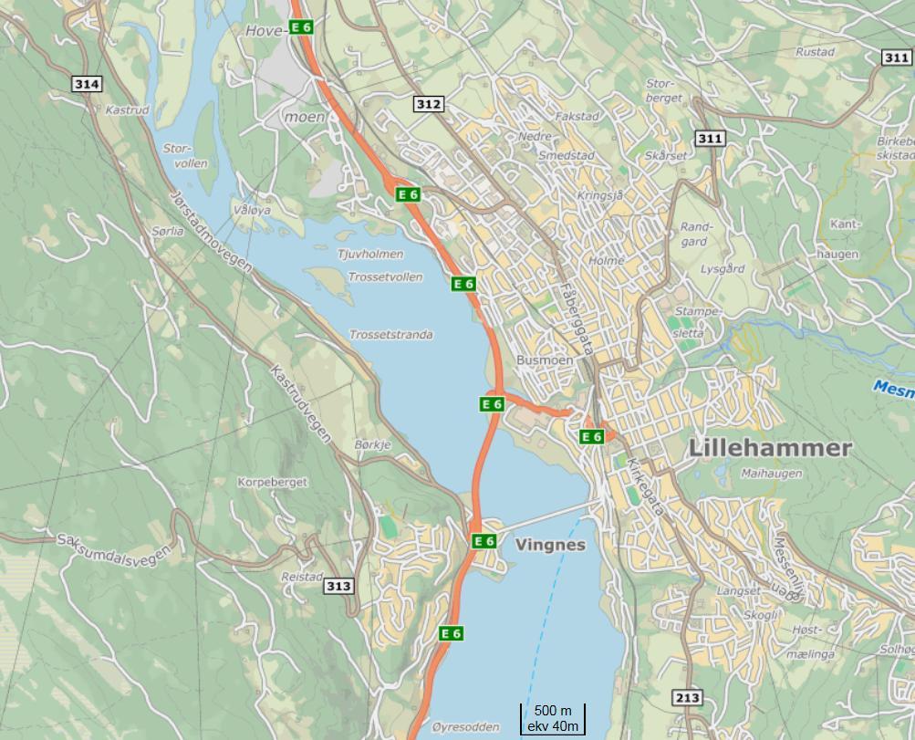 Nytt Lillehammer vannbehandlingsanlegg på Hovemoen Utslippspunkt