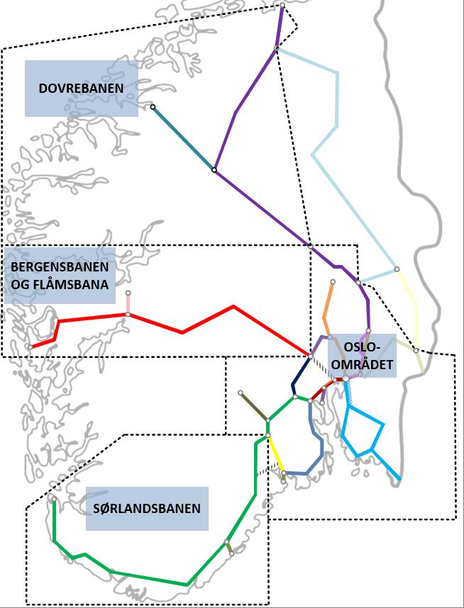 (2017) med flere Bergensbanen (2012) med