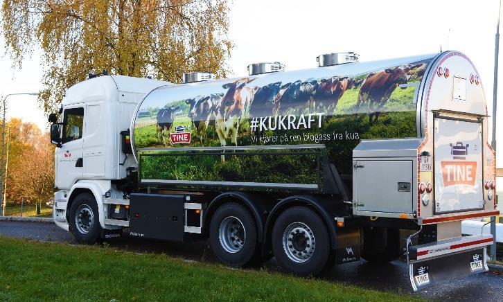 Biogass gir store klimamuligheter Fornybart drivstoff på biomasse som ikke kan spises er allerede mangelvare på global basis I dag brukes bare 1 prosent av husdyrgjødsla til biogass