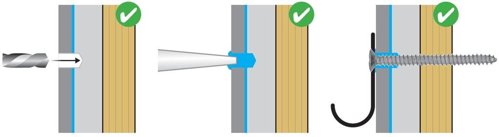 förborrning, plugg etc.). Tala med Er återförsäljare. Denna produkt är anpassad till Branschregler Säker Vatteninstallation.