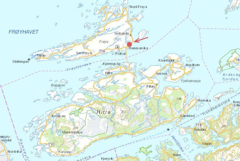 1 INNLEDNING 1.1 BELIGGENHET Området ligger på Hamarvik i Frøya kommune (figur 1). Figur 1: viser et oversiktskart, og plasseringen av planområdet. 1.2 PARTER I PLANARBEIDET Fagkyndig Organisasjonsnummer 990 958 246 Firma Kystplan AS Adresse E-post Storhaugveien 8, 7240 Hitra kystplan@kystplan.